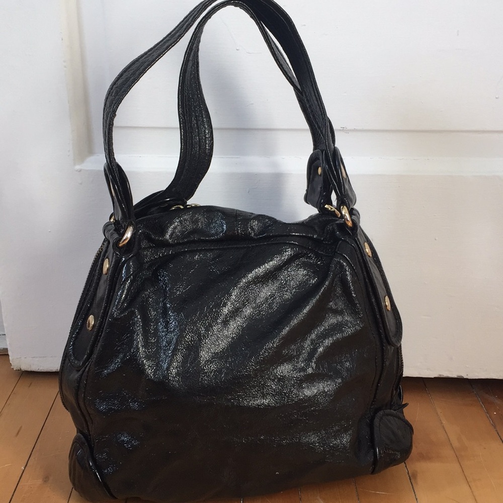 Marc by Marc Jacobs black patent leather bag - Picture 3 of 7